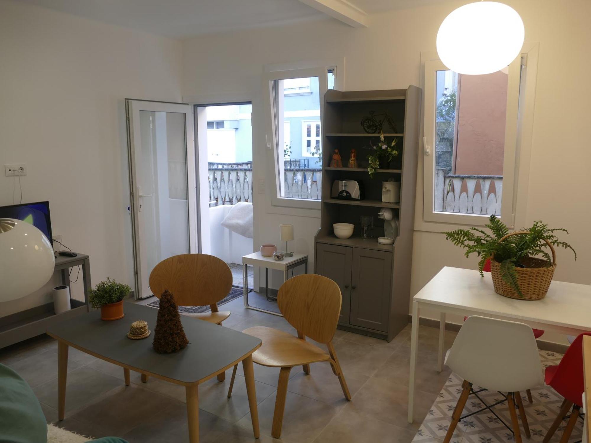 Casa En Playa Santa Marta Apartment Baiona Exterior photo